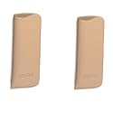 VIVID Vision Unisex Adult Lightweight Eyewear Specs Case Cover | Protect Eye Glasses | Chashma Dibbi | Spectacle Box | Open Flap | Artificial Leather | D-10 | Cream-Cream