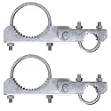 VIVIDA 4 Inch Chain Link Gate Hinge 2-Pack, 180 Degree Gate Hinge