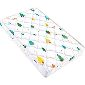 vividvibebearpas baby bassinet mattress 33 x 20 inches- firm support and comfort premium foamnoiseless and odorlesshypoallergenic small crib mattress fits moses basket