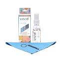 Vivid 3-in-1 Spectacle Glasses Cleaning Solution Kit – 50ml Spray Cleaner with Microfiber Cloth &amp; Screwdriver in Box | Specs Cleaner for Eyeglasses, Sunglasses, Camera &amp; Binoculars – Pack of 1