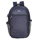 Viviza Bags Polyester 21 LTR School and College Backpack (Navy Blue)