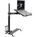 VIVO Adjustable Single Laptop Car Mount, Holds 11 lbs