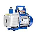 VIVOHOME 110V 1/2 HP 5 CFM Dual Stage Rotary Vane HVAC Air Vacuum Pump