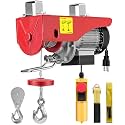 VIVOHOME Electric Hoist, 110V 1320 Lbs Winch with Remote Control