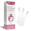 Vivoo UTI Test Strips for Women & Men — At-Home Urinary Tract Infection Test Kit | Leukocytes & Nitrites Detection | Results in 60 Seconds | 3 Test Strips | Fast & Easy to Use