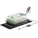 VIVOSUN 1-Pack Seed Starter Kit, 40-Cell Tray, LED Lights and Heat Mat