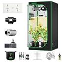 VIVOSUN 3x3 Grow Tent Kit 200W LED Light A22 WiFi Control Grow System