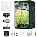 VIVOSUN 4x4 Grow Tent Kit 400W LED Grow Light WiFi Control A22 Grow System