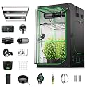 VIVOSUN 4x4 Pro Grow Tent Kit 550W Aerolight E42A+ Smart Control System