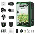 VIVOSUN 4x4 Smart PRO Grow Tent Kit with 2-in-1 Tunable 400W Spectrum LED