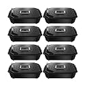 VIVOSUN 8-Pack FlexFeed Self-Watering Pots, Auto Irrigation Fabric Pot Base with Water Meter &amp; Maintenance Window, for Use Indoors/Outdoors in Grow Tents, Greenhouses, Gardens