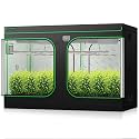 VIVOSUN S105 10x5 Grow Tent Large Mylar Tents 120"x60"x80"