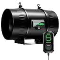VIVOSUN T8 8" Inline Fan &amp;Cycle Mode Speed Controller, 832 CFM Aerozesh Fan