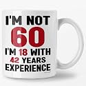 Vivulla68 60th Birthday Gifts For Men Women - Turning 60 Mug