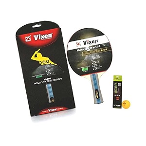 vixen 3 star tabletennis kit vixen 3star bat  vixen 3star ball