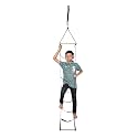 VIXERA Climbing Cargo Net, Ninja Warrior Obstacle Course for Kids, Rope Net Ladder Monkey Bars for Rock Wall Jungle Gyms Playground Ribbon Training for Indoor and Outdoor Swing Set Tree House(1 Strip)