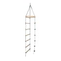 VIXERA Hanging Ladder for Kids, Rope Climbing Stairs Indoor/Outdoor for Kids - Ninja Ladder, Kid Ladder for 4 to 10 Years (B.C)