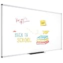 VIZ-PRO Large Dry Erase Board/Wall Mounted Whiteboard, 96 x 48 Inches