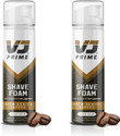 VJPRIME Shave Foam- Brew Series Coffee (Pack of 2_200 g) (200 g)