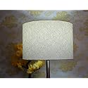 Vk Lampshade Industry, Antique Finish Drum Lampshade for Floor Lamp and Big height Lamp, Lamp Shade Suitable for Bedroom, Study room, Living room and Home Decor &amp; Decoration. (12x7.5x12 Inches)