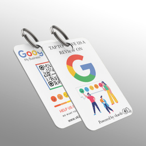 vkardz google review smart nfc key chain