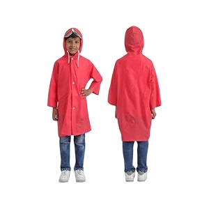 vkg boys amp girls 100 waterproof unisex rainwearraincoat for kids_po1
