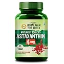 Vlado’s Himalayan Organics Naturally Sourced Astaxanthin 4mg Supplement - Small Pack