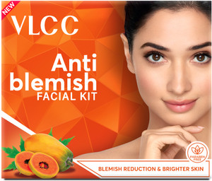 vlcc anti blemish facial kit - blemish reduction  brighter skin