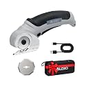 VLOXO Cordless Electric Scissors 4.2V Cardboard Cutter with Safety Lock