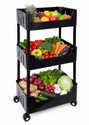 VM BOND 3 Tier Plastic Pipe Storage