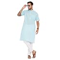 VM Men39s Cotton Blend Kurta Pyjama Set