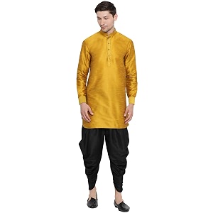VM Mens Silk Blend Kurta Pyjama Set