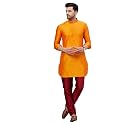 VM Men39s Silk Blend Kurta Pyjama Set