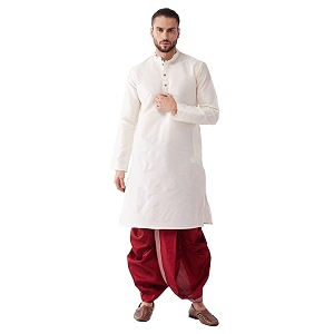 VM Men Kurta and Dhoti Set