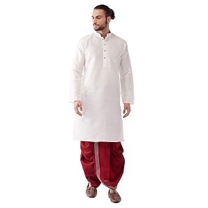 VM Men Kurta and Dhoti Set