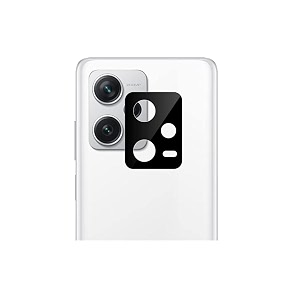 compatible with black back camera lens protector tempered glass - full camera coverage with easy installation kit poco x5 5g camera lens