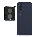 Compatible with Black Back Camera Lens Protector Tempered Glass - Full Camera Coverage with Easy Installation Kit (Oppo A58 5G, Camera Lens)