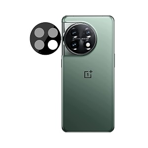 compatible with oneplus 11r black back camera lens protector tempered glass - full camera coverage with easy installation kit oneplus 11r camera lens