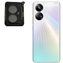 Glass Compatible With Realme 10 Pro Plu Black Back Camera Lens Protector Tempered Glass - Full Camera Coverage With Easy Installation Kit (Realme 10 Pro Plu, Camera Lens)