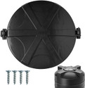 Vmd All In One BLACK lid for all water tank (19.5")Hinge Type, Pure Unbreakable, 2000 L Water Tank (Plastic)