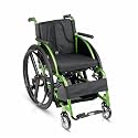 VMS Careline White Airlite Travel Wheelchair