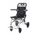 VMS Careline Airlite Lightweight Foldable Travel Manual Wheelchair (Attendant-propelled Wheelchair)