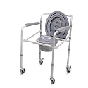 VMS Careline Standard Commode Wheelchair