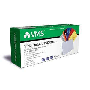 vms deluxe blank pvc card contact icsmart card 230 cards