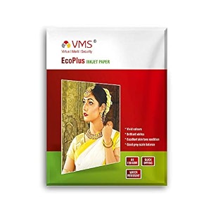vms eco plus 150 gsm a4 photo paper high glossy 20 sheets 1150004epg