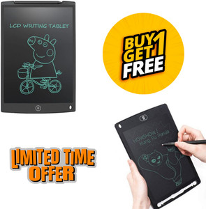 vmv fuzon lcd writing board slate drawing record notes digital notepad pack of 2