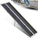 VNN Portable Wheelchair Ramp 10FT, Non-Slip Ramps for Wheelchairs for Home
