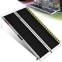 VNN Portable Wheelchair Ramp 4FT, Non-Slip Ramps for Wheelchairs for Home