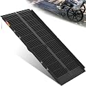 VNN Portable Wheelchair Ramp 6FT, Black Seamless Non-Slip Aluminum Ramps