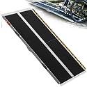 VNN Portable Wheelchair Ramp 6FT, Seamless Non-Slip Aluminum Ramps for Wheelchairs for Home, Handicap Wheelchair Ramps for Home Steps, Aluminum Loading Dock Plates, Doorways